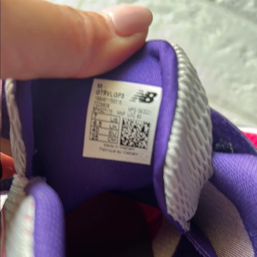 New Balance Purple and Pink BOA style